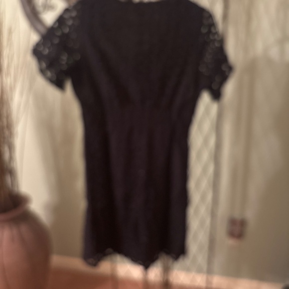 Black Eyelet Dress - Picture 4 of 4